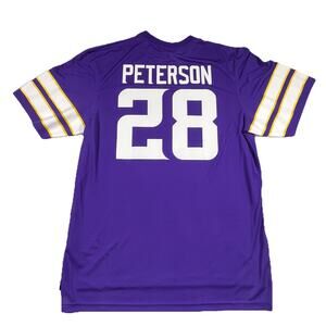 Nike On-Field Minnesota Vikings #28 Adrian Peterson NFL Jersey Men’s XXL
